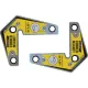Stronghand Corner Magnet Twin Pack